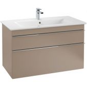 Villeroy & Boch Venticello szafka 95,3 cm podumywalkowa wisząca Taupe A92601VM