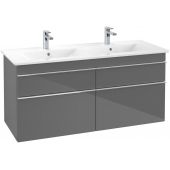 Villeroy & Boch Venticello szafka 125,3 cm podumywalkowa wisząca Glossy Grey A93001FP