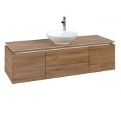 Villeroy & Boch Legato szafka 140 cm podumywalkowa wisząca Oak Kansas B58500RH