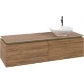 Villeroy & Boch Legato szafka 140 cm podumywalkowa wisząca prawa Oak Kansas B58900RH