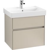 Villeroy & Boch Collaro szafka 60,4 cm podumywalkowa wisząca soft grey C00900VK