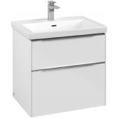 Villeroy & Boch Subway 3.0 szafka 62,2 cm podumywalkowa wisząca Brilliant White C57600VE