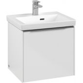 Villeroy & Boch Subway 3.0 szafka 47,3 cm podumywalkowa wisząca z oświetleniem LED Brilliant White C580L0VE