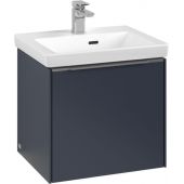 Villeroy & Boch Subway 3.0 szafka 47,3 cm podumywalkowa wisząca z oświetleniem LED Marine Blue C580L0VQ