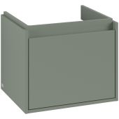 Villeroy & Boch Skyla szafka 52,2x42,4x43,6 cm podumywalkowa wisząca Soft Green C78300AF