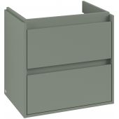 Villeroy & Boch Skyla szafka 62,2x43,9x59,6 cm podumywalkowa wisząca Soft Green C79500AF