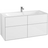 Villeroy & Boch Finion szafka 119,6 podumywalkowa wisząca Glossy White Lacquer F05000GF