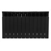KFA Armatura G500F grzejnik pokojowy 57,2x96,6 cm podłączenie boczne czarny 789-120-81