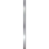 Ceramika Color Portis Super Inox listwa ścienna 4,5x75 cm inox