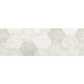 Ceramika Color Universal Hexagony dekor ścienny 25x75 cm biały połysk