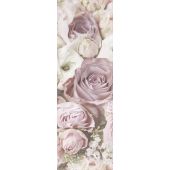 Ceramika Color Glamour Flower A dekor ścienny 25x75 cm połysk