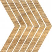 Ceramika Color Wood Essnce Natural mozaika ścienna 25x25 cm brązowy mat