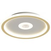 Abigali Modern plafon 1x24W LED złoty/biały MD1805-RH-G