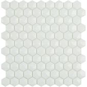 Vidrepur Nordic White Matt Hex 910/D mozaika ścienna 30x29 cm