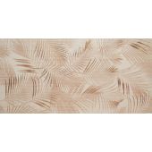 Tubądzin Leaves dekor ścienny 119,8x59,8 cm beżowa