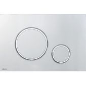Alca Thin przycisk spłukujący do WC chrom mat/chrom połysk M772