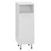 Astor Lupo szafka boczna 84 cm stojąca biały połysk AM-LUC-110-07