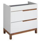 Astor Spek szafka 80 cm podumywalkowa stojąca biały połysk AM-SKU-800-70