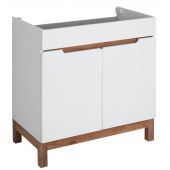 Astor Spek szafka 80 cm podumywalkowa stojąca biały połysk AM-SKU-810-70