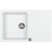 Alveus Cadit 20 zlewozmywak 79x50 cm Granital biały 1132022