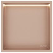 Balneo Wall Box półka wnękowa 30 cm miedziana B0101040109-1