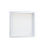 Balneo Wall-Box No Rim White półka wnękowa 30x30x7 cm biała OB-WH1-NR