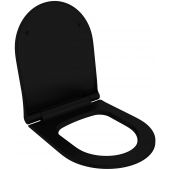 Bocchi V-Tondo deska sedesowa wolnoopadająca slim czarny mat A0336-004