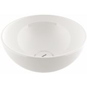 Bocchi Sottile Slim Line umywalka 26 cm nablatowa okrągła Clean Plus+ biały połysk 1471-001-0125