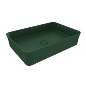 Bocchi Sottile Slim Line umywalka 55x38 cm prostokątna zielona 1476-027-0125