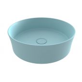 Bocchi Sottile Slim Line umywalka 38x38 cm okrągła niebieska 1478-029-0325