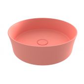 Bocchi Sottile Slim Line umywalka 38x38 cm okrągła różowa 1478-032-0125