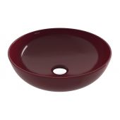 Outlet - Bocchi Sottile Slim Line umywalka 37,9x37,9 cm okrągła nablatowa 1494-072-0125