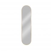 Baltica Design Tiny Border Pastille lustro 40x80 cm owalne złote