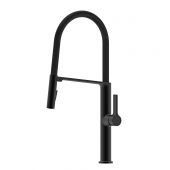 Berg Black Magnetic bateria kuchenna stojąca z wyciąganą wylewką czarny 130380PH