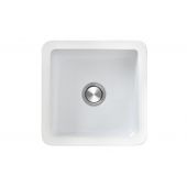 Berg Klio zlewozmywak ceramiczny 45x45 cm biały BRK22CM