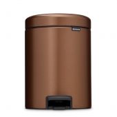 Brabantia NewIcon kosz na śmieci 5 l Warm Bronze 255229