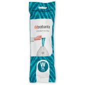 Brabantia PerfectFit worki na śmieci 5 l (20 szt) biały 116681