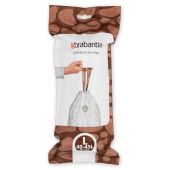 Brabantia PerfectFit worki na śmieci 45 l (20 szt) biały 138607