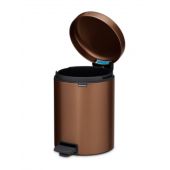 Brabantia NewIcon kosz na śmieci 5 l Warm Bronze 255229