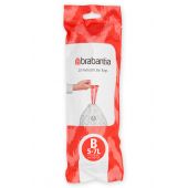 Brabantia PerfectFit worki na śmieci 5 l (20 szt) biały 311741