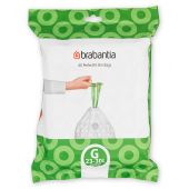 Brabantia PerfectFit worki na śmieci 30 l (40 szt) biały 375668