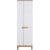 Comad Bali White szafka 60x33x187 cm boczna stojąca biała BALI WHITE 900 FSC