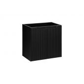 Comad Nova Black szafka 60x39x57 cm podumywalkowa wisząca czarna NOVA BLACK D2 82-60-2D