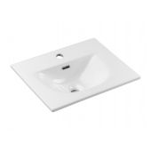 Comad SKY 3 umywalka 50x40 cm prostokątna wpuszczana biała SKY 3 50CM DP (E-8099-3-50)