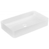 Comad Slim 2 umywalka 61x34 cm nablatowa prostokątna biały połysk UM-6275SLIM60WHITEDP