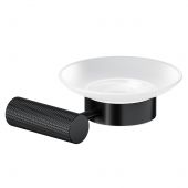 Cersanit Zen mydelniczka ścienna czarna S951-893