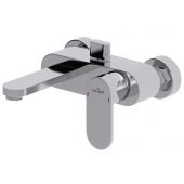 Cersanit Elio bateria wannowo-prysznicowa ścienna chrom S951-007