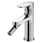 Cersanit Inverto bateria bidetowa chrom uchwyty 2 Design in 1 chrom i czarny mat S951-318