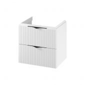 Cersanit Tirso szafka 59,4x44,7x57,2 cm podumywalkowa wisząca biała S1015-007