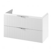 Cersanit Tirso szafka 99,4x44,6x57,2 cm podumywalkowa wisząca biała S1015-014